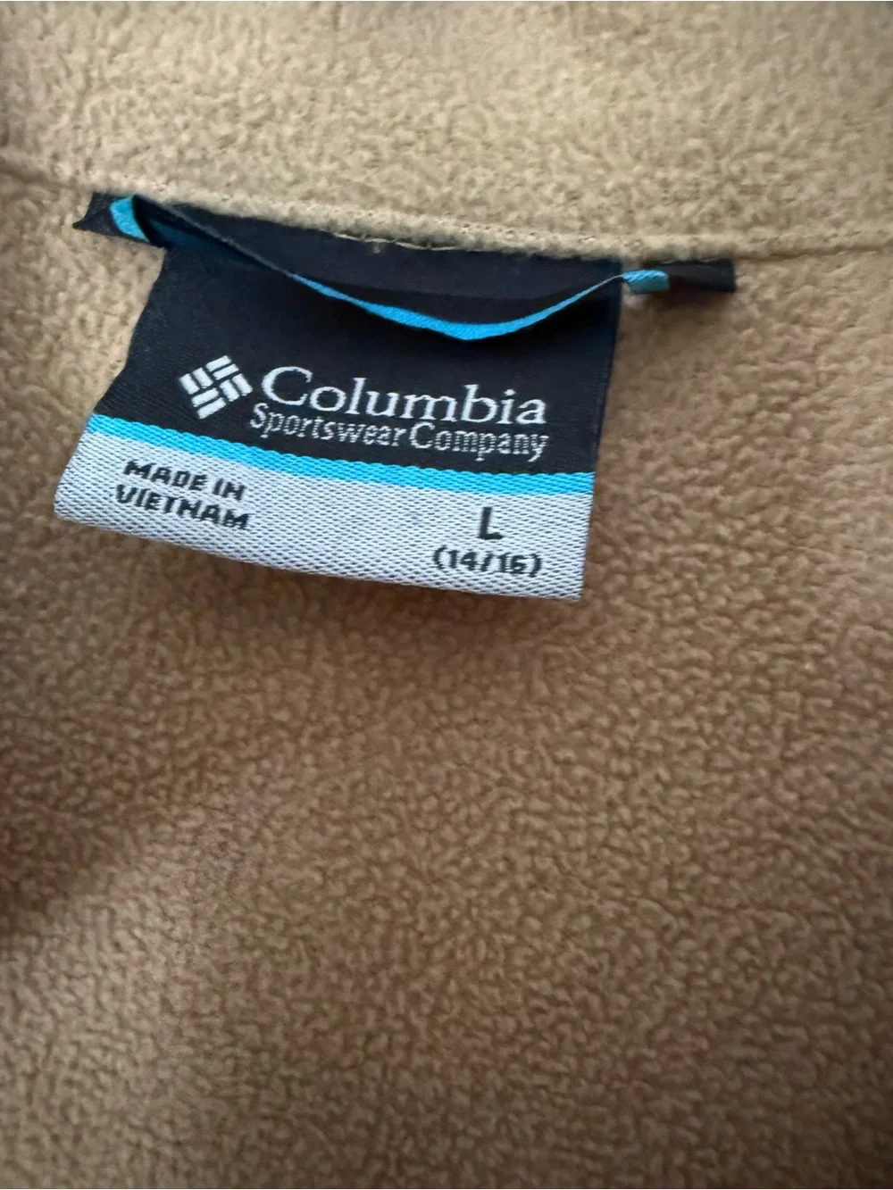 Columbia Realtree Camo Half-Zip Pullover - Brown/Tan